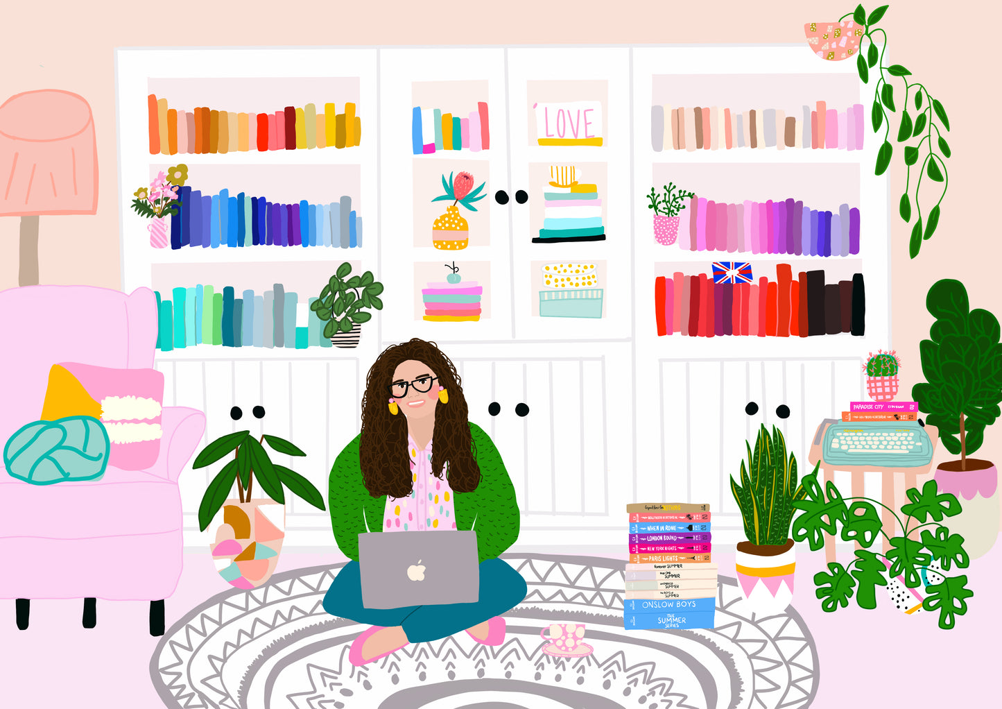 Custom Interior Illustration