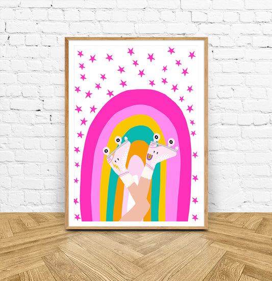 Rainbows & Rollerskates
