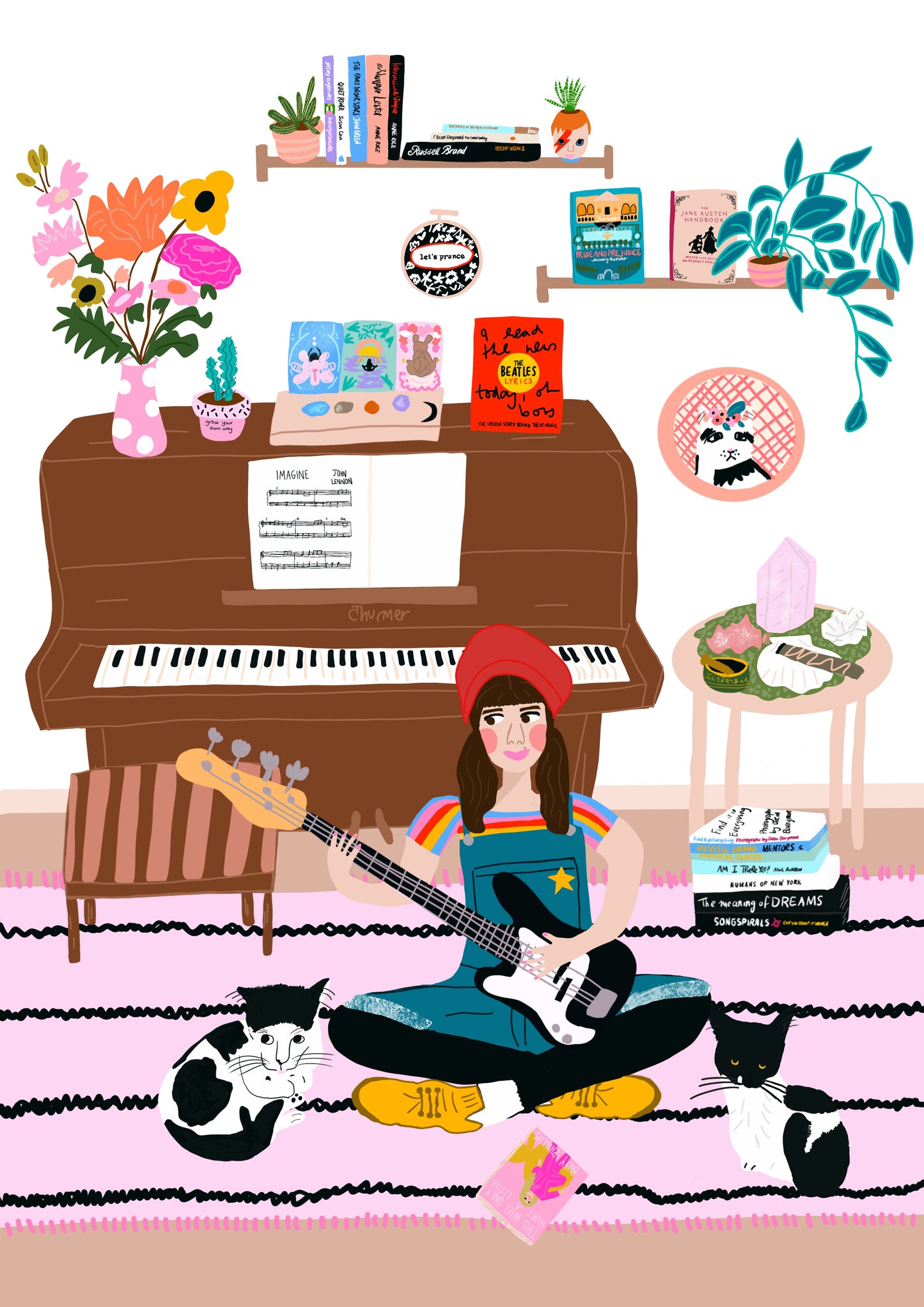 Custom Interior Illustration