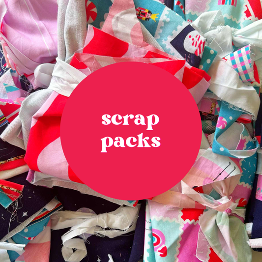Christmas Fabric Scrap Packs