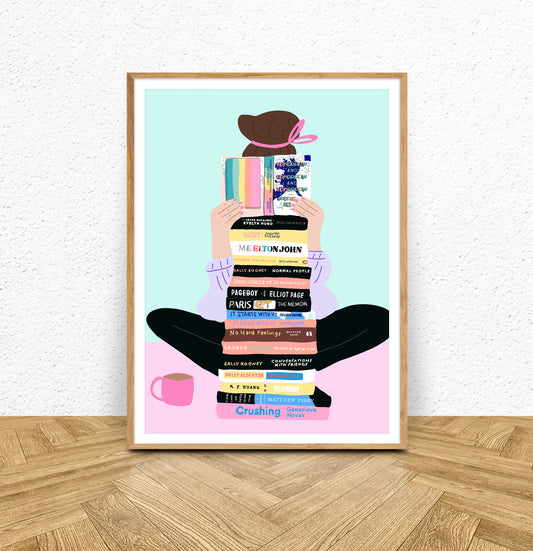 Custom Reading Girl